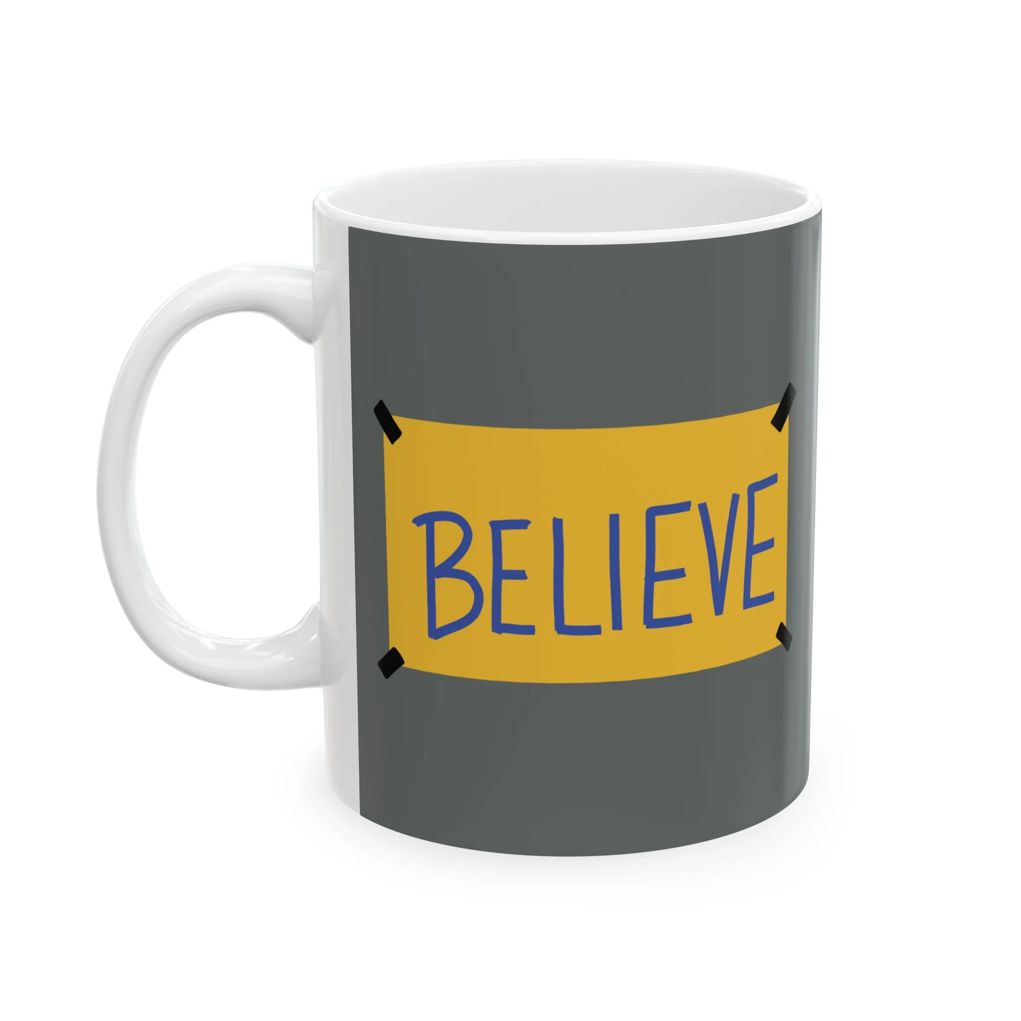 Believe Positive Message Mug — "Be Curious Not Judgmental" Coffee Cup (11oz & 15oz) - Image 7