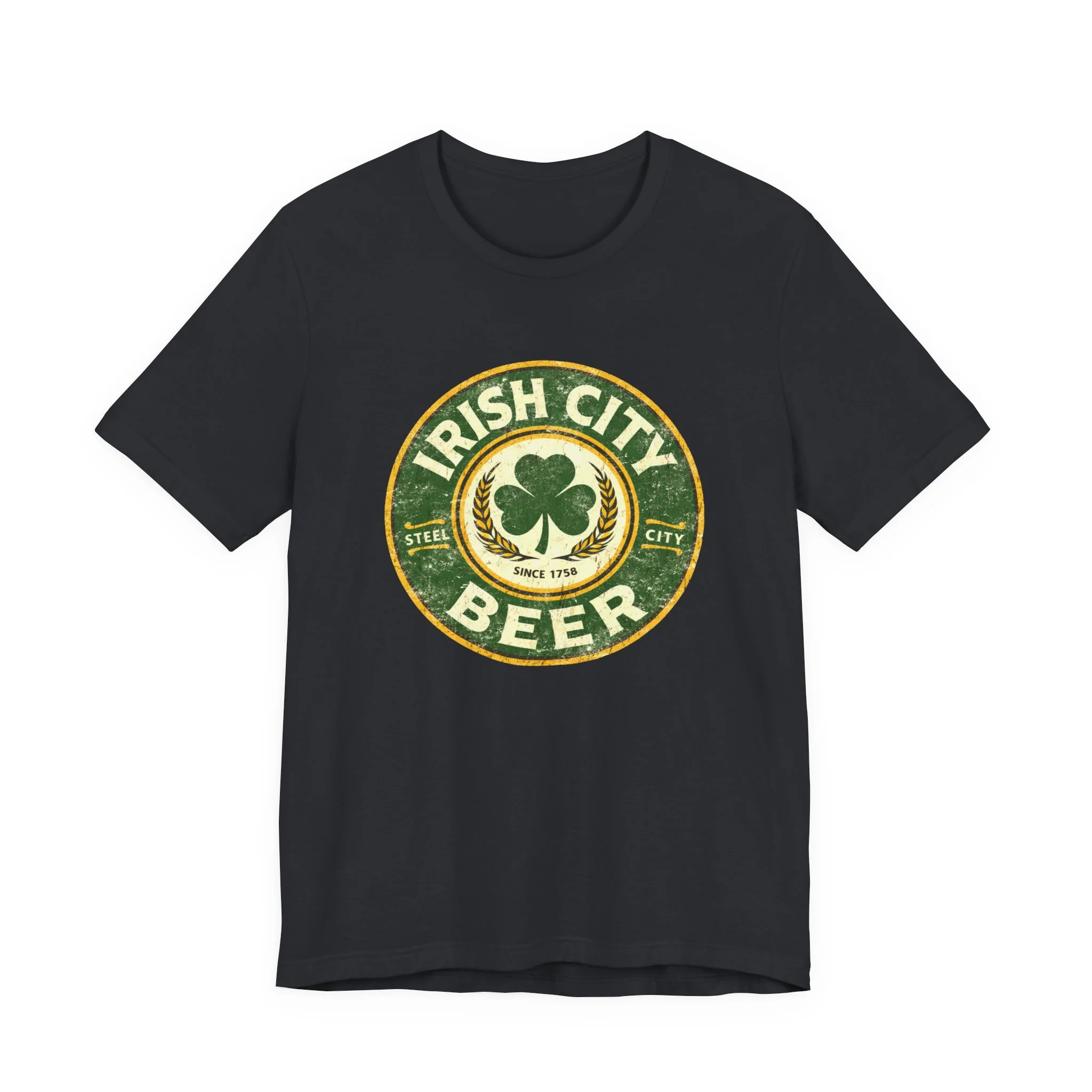 Irish City Beer - Unisex Jersey Short Sleeve Tee - Image 12