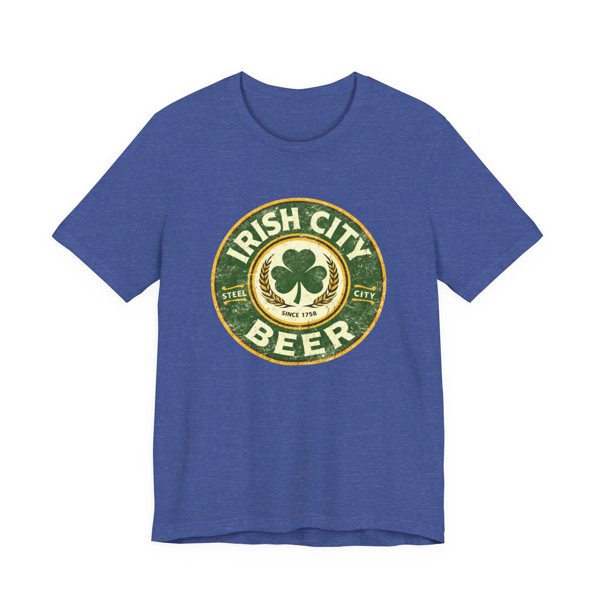 Irish City Beer - Unisex Jersey Short Sleeve Tee - Image 8