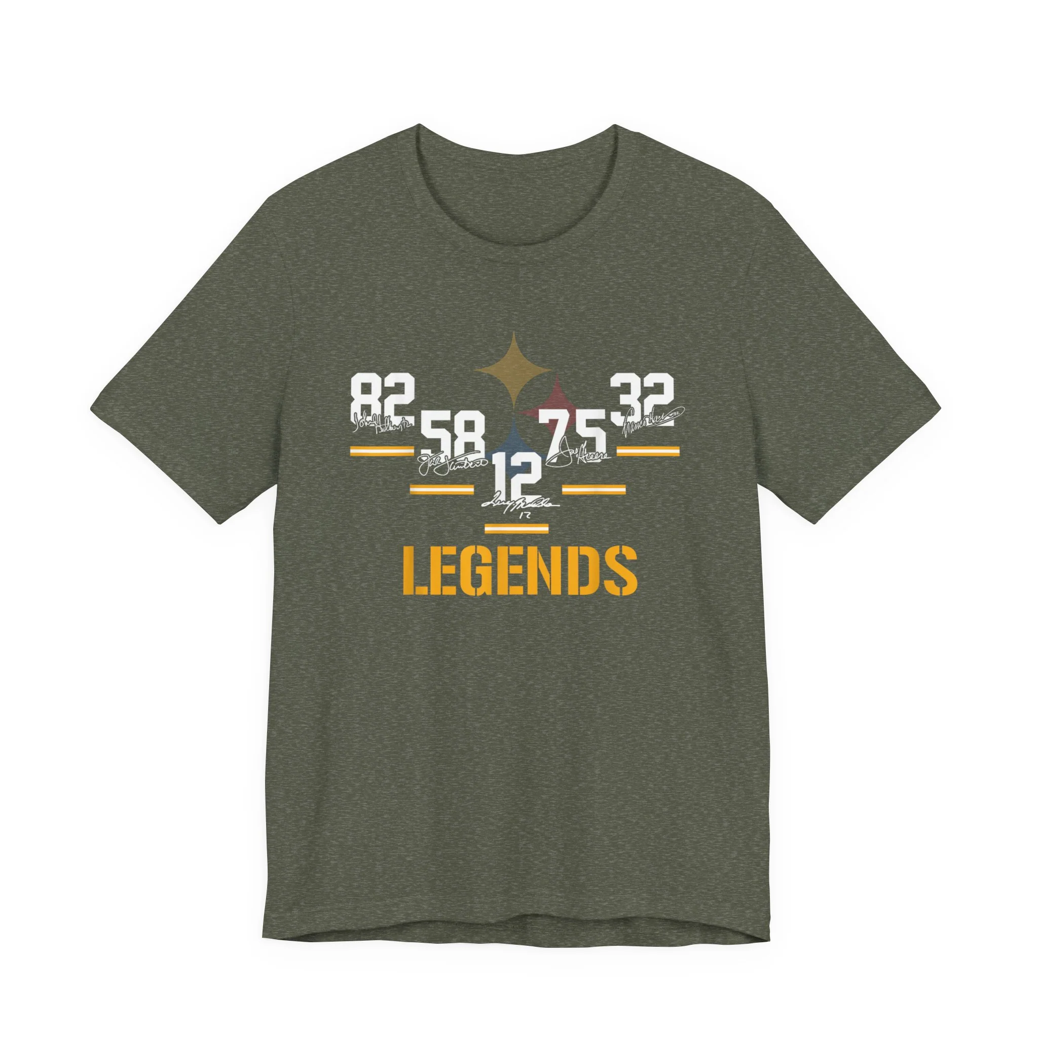 Pittsburgh Football Legends - Unisex Jersey Short Sleeve Tee - Image 7
