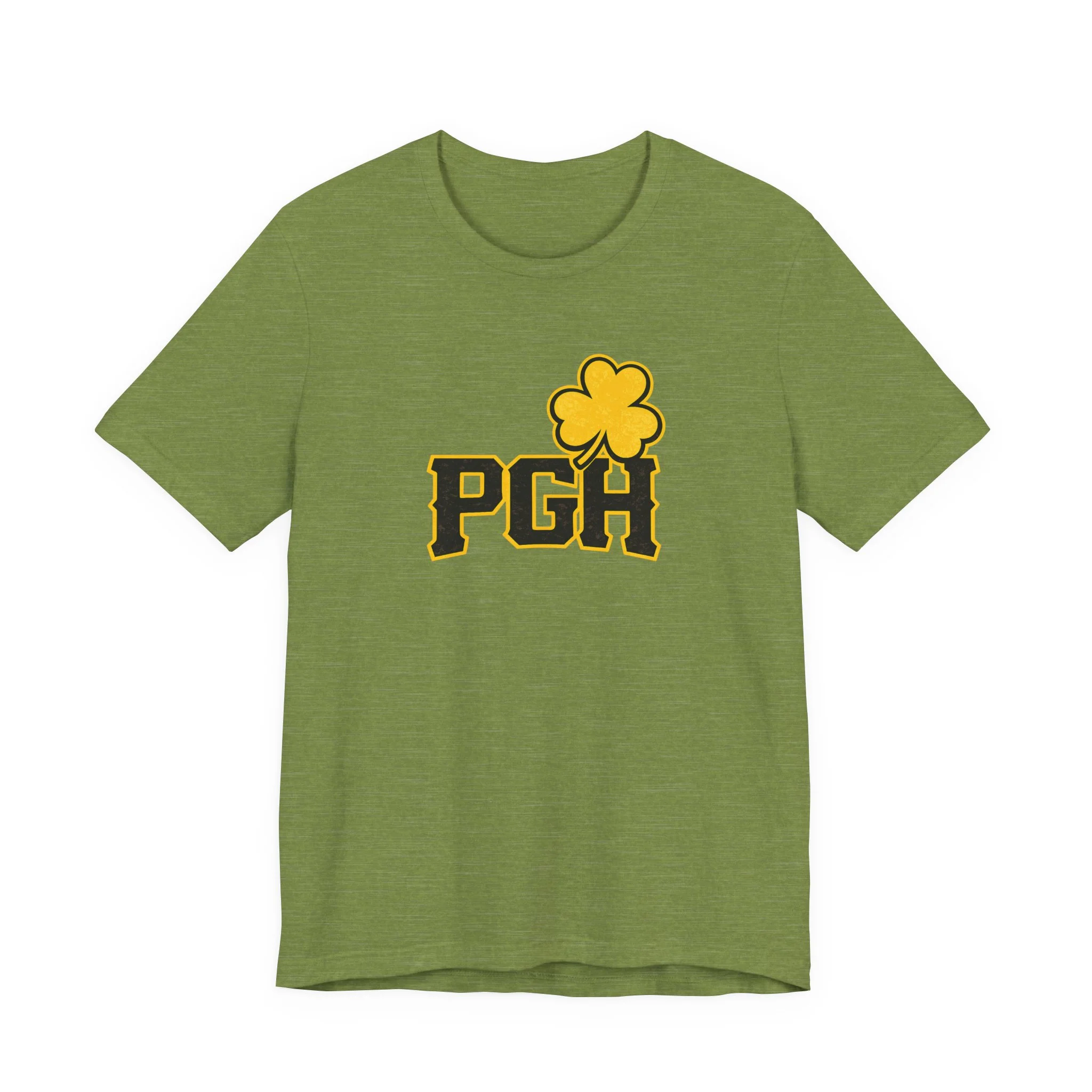 Pittsburgh Pirates Clover - Unisex Jersey Short Sleeve Tee - Image 6