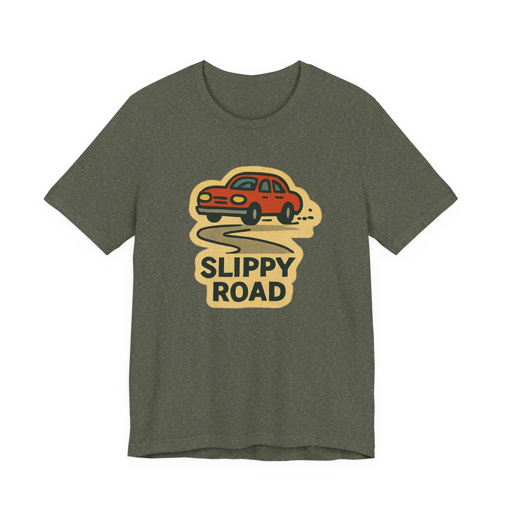 Slippy Road - Unisex Jersey Short Sleeve Tee - Image 7